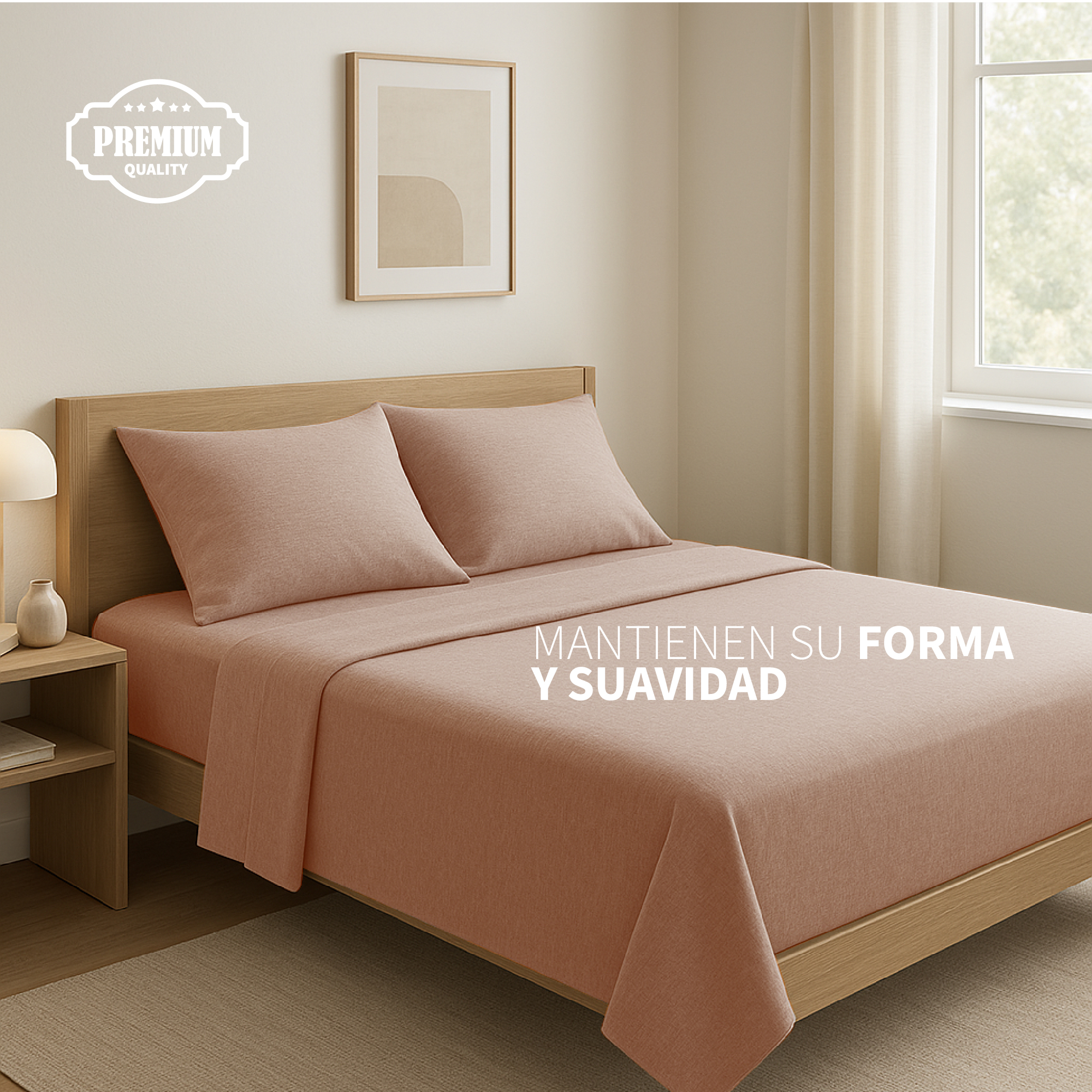 Foto 4 pulgar | Juego De Sabanas De Camiseta Tesso Home King Size Frescas Color Rosa
