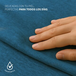 Foto 4 | Juego De Sabanas De Camiseta Tesso Home Matrimonial Frescas Color Náutico