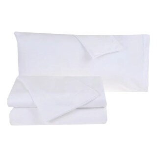 Foto 2 | Juego De Sábanas Matrimoniales Con Diseño Liso 4 Piezas Suave Eo Safe Imports Esi-20383 Blanco