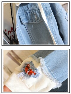 Foto 3 | Chaqueta Vaquera Con Estampado Sanmu Dragon Ball Dragon God - Venta Internacional.