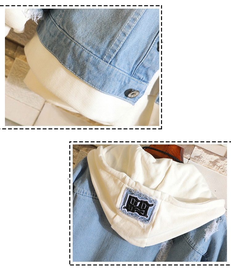 Foto 5 | Chaqueta Vaquera Con Estampado Sanmu Dragon Ball Dragon God - Venta Internacional.