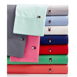 Foto 2 | Juego De Sábanas Sólidas Signature De Tommy Hilfiger 200 Unidades - Venta Internacional.