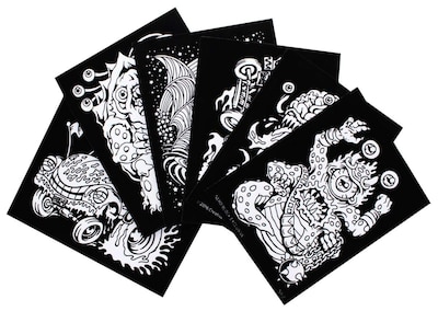 Foto 2 | Juego De Sábanas Para Colorear Con Temática Velvet Boy De 6 Hojas Toynk - Venta Internacional.