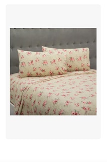 Foto 2 | Juego De Sábanas Matrimoniales Xtellar Estampado Vainilla De Microfibra