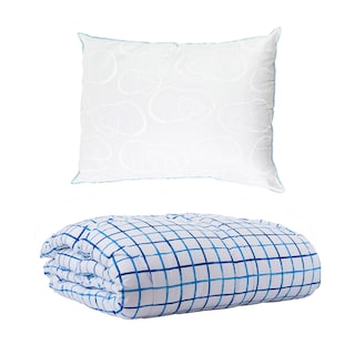 Foto 1 | Edredon Dicasa Palermo Color Azul Individual+ Almohada Oso