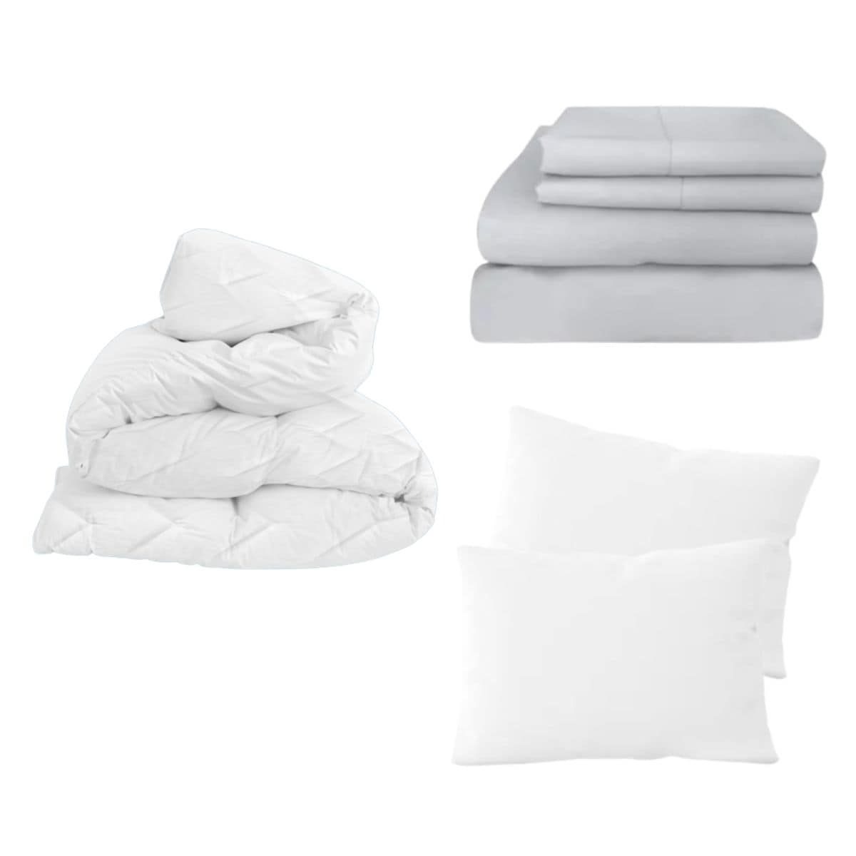 Cubre Colchón + Sábanas Nube + Almohadas King Size Stefano Zanni Home $2,074