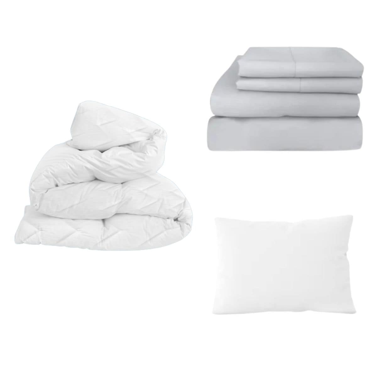 Cubre Colchón + Sábanas + Almohada King Size Stefano Zanni Home $1,453