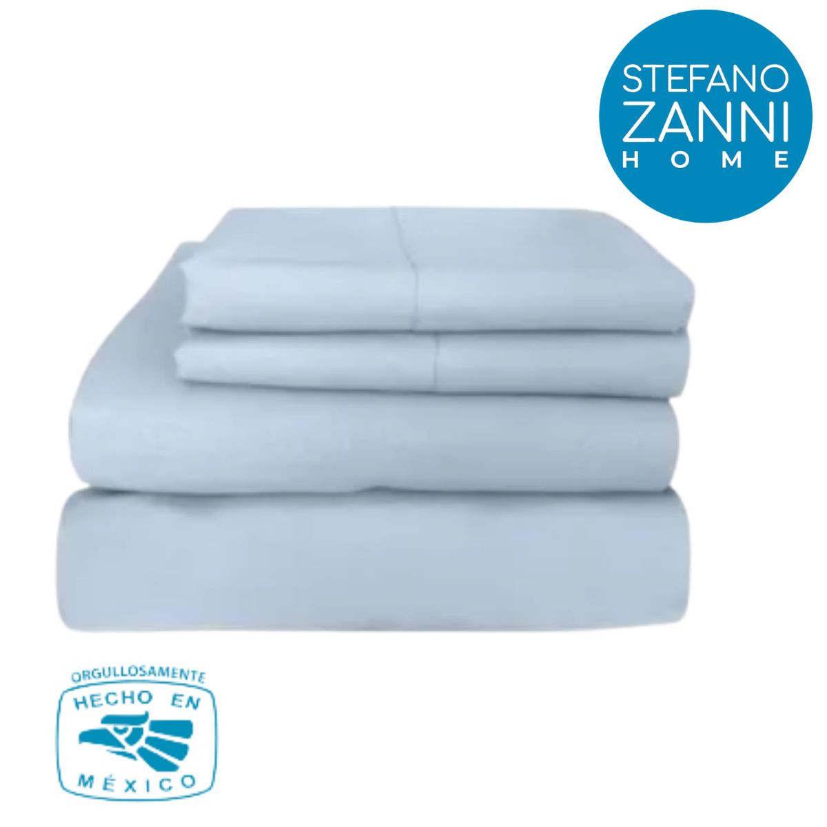 Foto 4 | Kit de Cama King Size 4 Piezas Azul