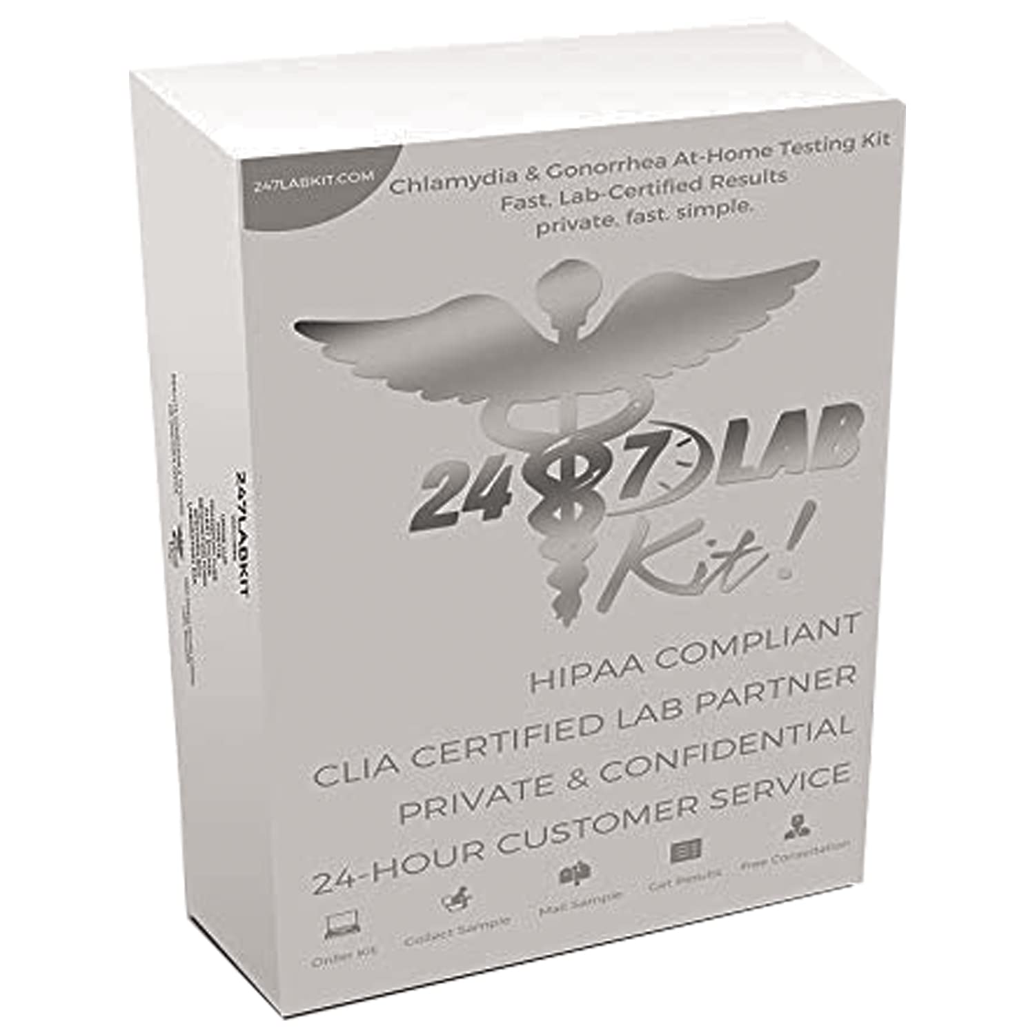 Foto 1 | Kit De Pruebas De Ets 247labkit Para Uso Doméstico Para Hombres Y Mujeres - Venta Internacional.