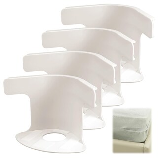 Foto 1 | Soportes Para Sábanas Juego De 4 Pzas Antideslizantes (blanco)