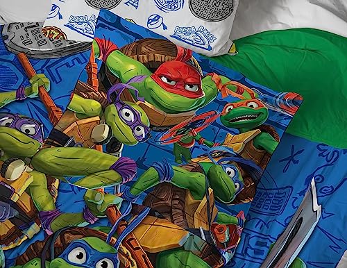 Foto 6 | Venta Internacional - Juego De Cama Jay Franco Nickelodeon Teenage Mutant Ninja Turtles