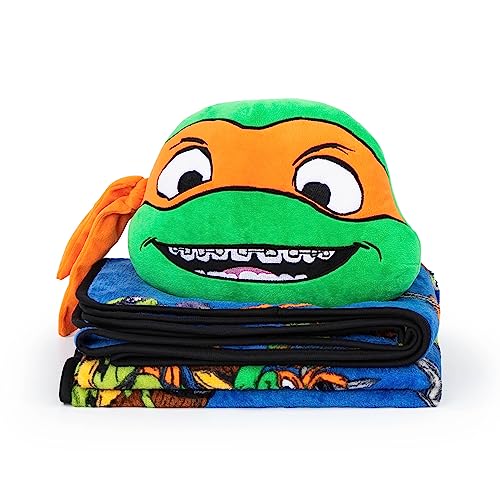 Foto 5 | Venta Internacional - Set De Almohada Y Manta De Viaje Jay Franco Tmnt Michaelangelo