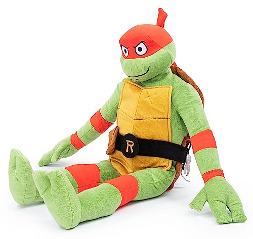 Foto 5 pulgar | Venta Internacional - Almohada De Felpa Nickelodeon Teenage Mutant Ninja Turtles Raphae