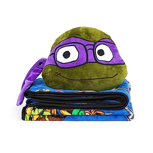 Foto 6 pulgar | Venta Internacional - Set De Almohada Y Manta De Viaje Jay Franco Tmnt Donatello