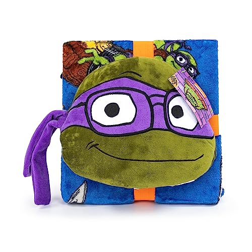 Foto 7 pulgar | Venta Internacional - Set De Almohada Y Manta De Viaje Jay Franco Tmnt Donatello