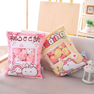Foto 4 | Venta Internacional - Almohada Decorativa Con Forma De Animal De Peluche, Pudín, Diseño Rem