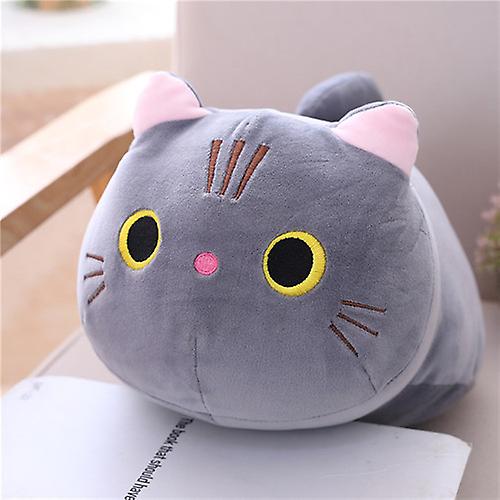 Venta Internacional - Cojín De Felpa Con Forma De Gato, 50 Cm, Suave Y Bonito Para Decoración De Cojines De Sofá