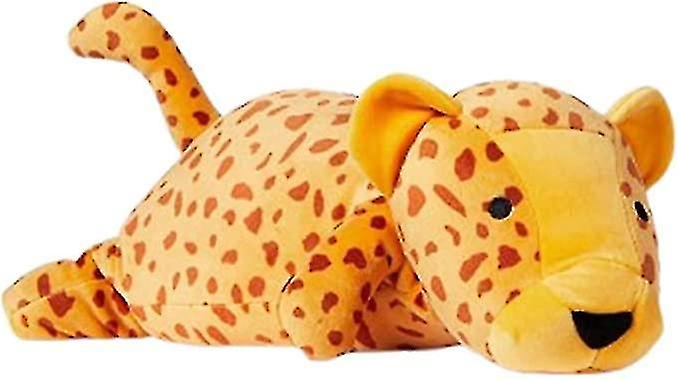 Foto 2 pulgar | Venta Internacional - Cojín Pesado Con Forma De Animal De Peluche, Diseño De Leopardo, 270 G, 35 Cm