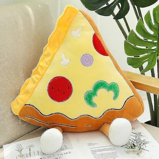 Foto 1 | Venta Internacional - Almohada De Peluche Pizzaplush Con Dibujos Animados, Cojín Suave De 30 Cm