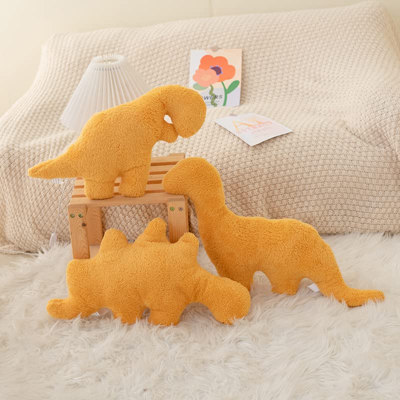 Foto 7 pulgar | Venta Internacional - Almohada De Peluche Lixzuch Tanystropheus Con Forma De Pepitas De Dinosaurio, 45 Cm