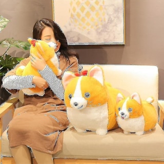 Foto 5 | Venta Internacional - Peluche De Peluche Con Forma De Perro Corgi, Adorable Dibujo Animado De Peluche