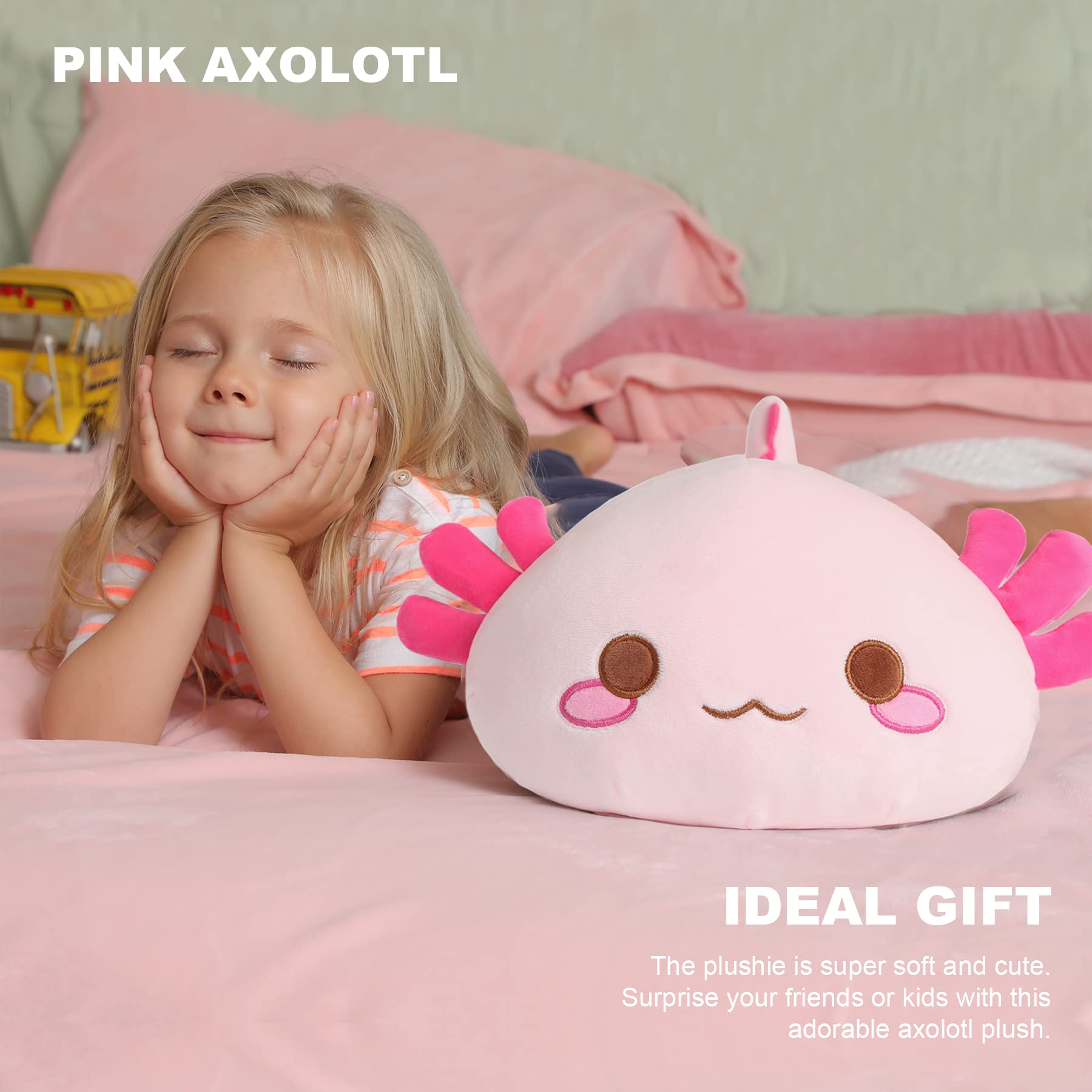 Foto 5 | Venta Internacional - Peluche Onsoyours Cute Axolotl Salamandra Para Niños (rosa)