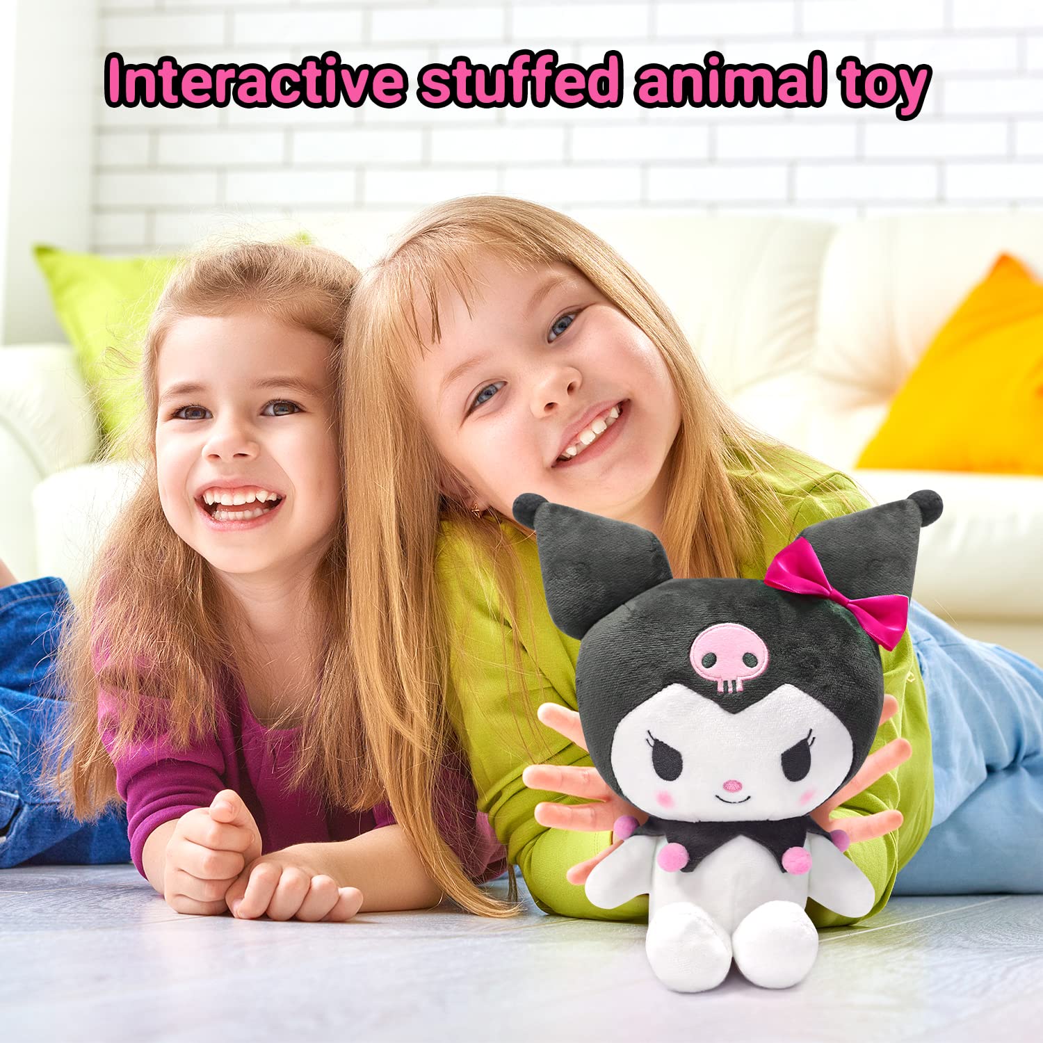 Foto 6 pulgar | Muñeca De Peluche Maikerry Kawaii Anime 25 Cm Black Kuro Para Niñas - Venta Internacional.