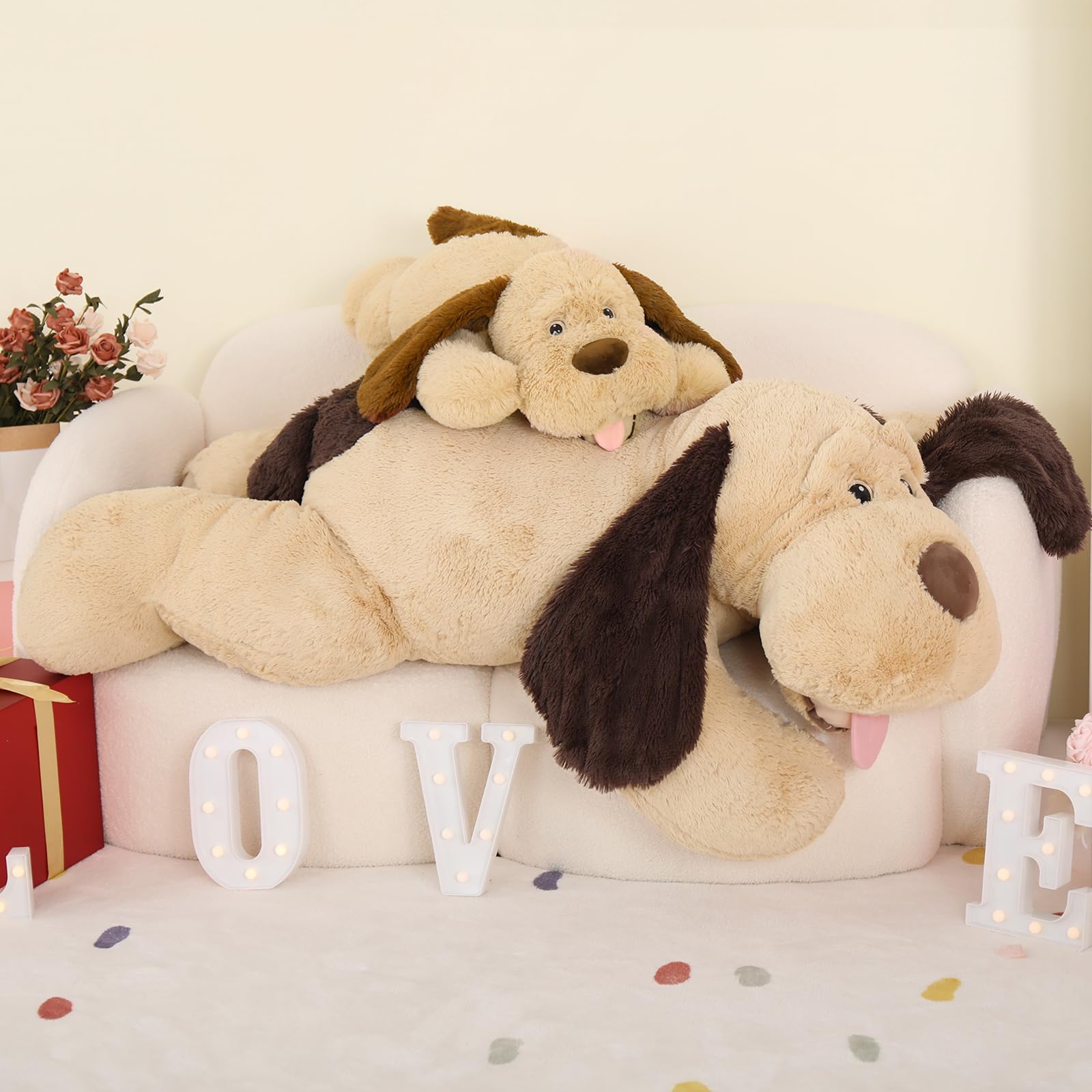 Foto 8 pulgar | Almohada De Peluche Para Perros Morismos Para Niños, 31 Cm - Venta Internacional.