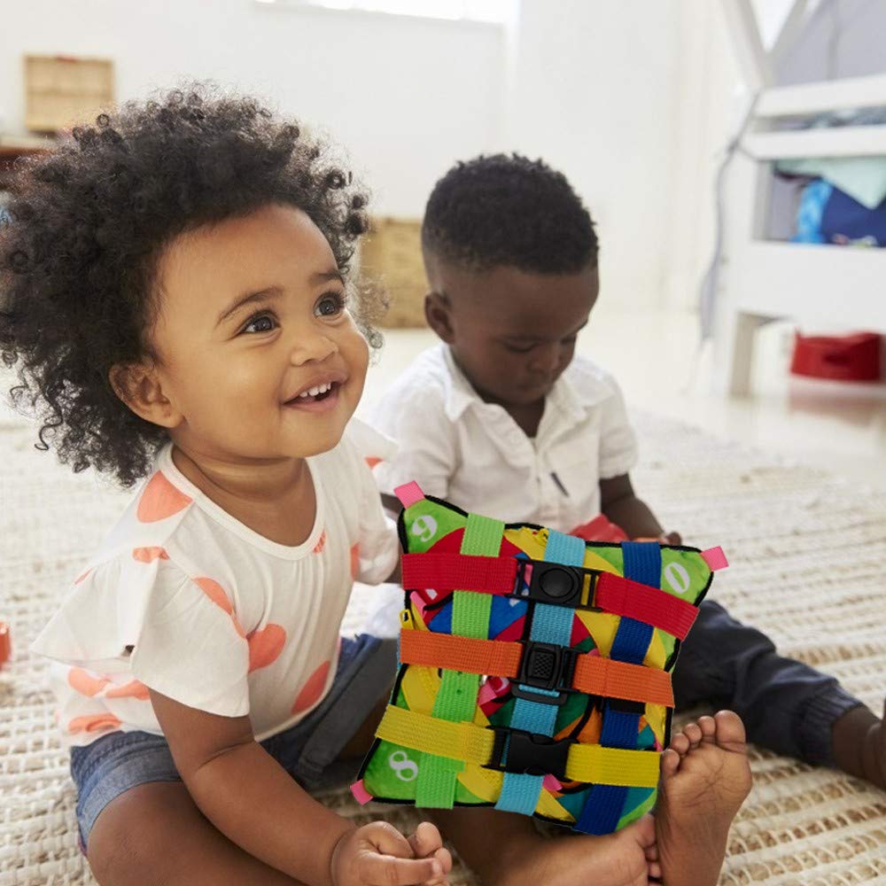 Foto 6 | Juguete De Almohada Con Hebilla Sensorial Para Niños Pequeños De 1 A 3 Años - Venta Internacional.