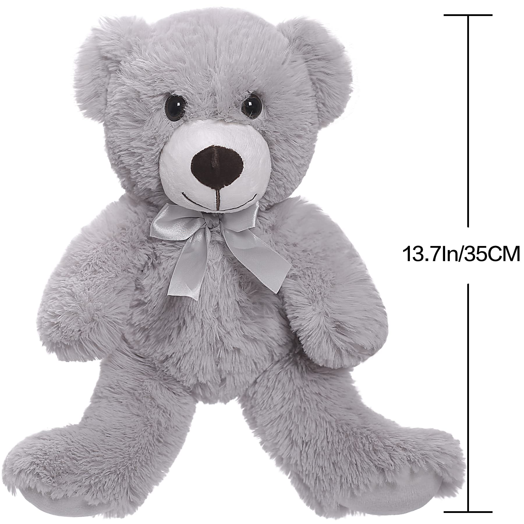 Foto 7 | Peluche De Peluche Snowolf Violeta Con Forma De Oso De Peluche, 35 Cm - Venta Internacional.