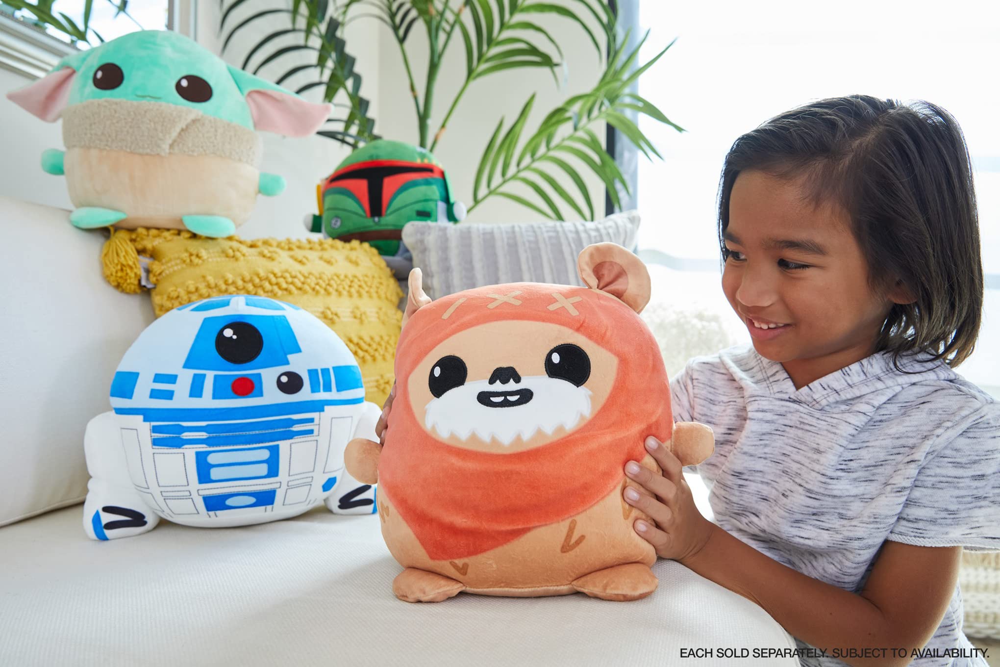 Foto 3 pulgar | Peluche Mattel Star Wars Cuutopia Ewok De 25 Cm Para Niños De Más De 3 Años - Venta Internacional.