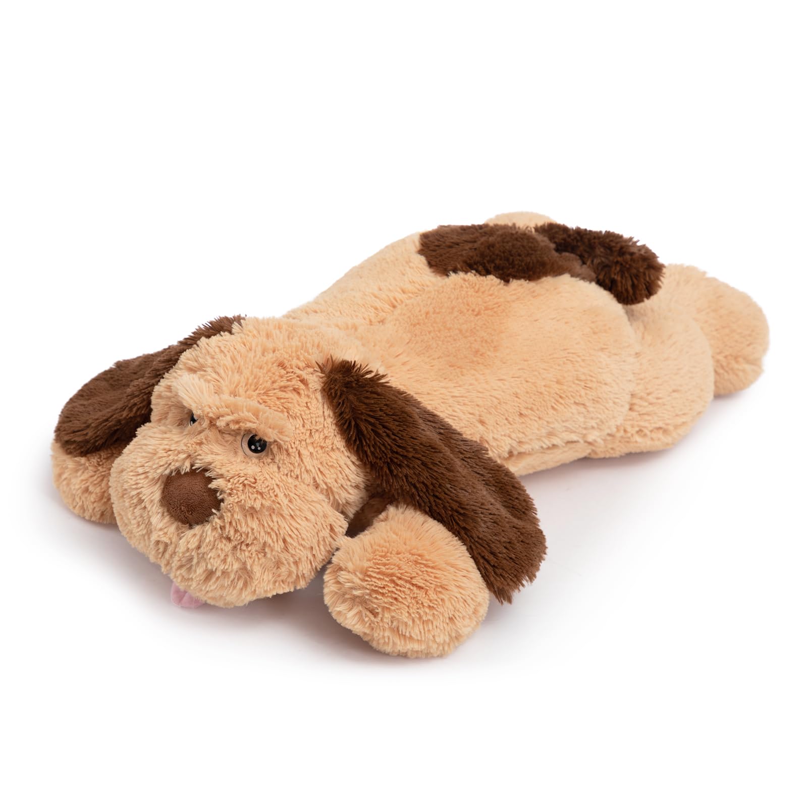 Peluche Hollyhome De Peluche Con Forma De Cachorro Grande, 80 Cm, Cejas Claras - Venta Internacional.