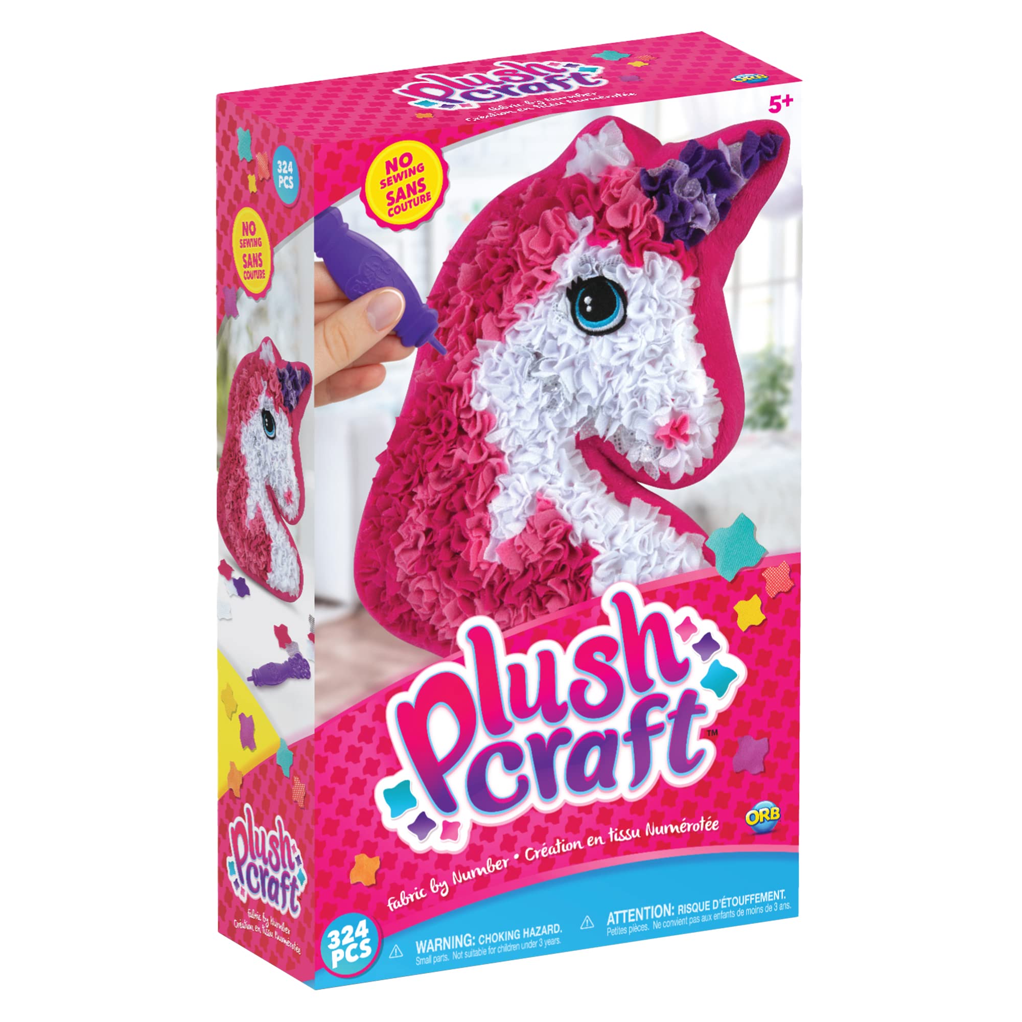 Foto 2 pulgar | Almohada Orb Plushcraft De Unicornio Diy Con 324 Piezas Para Niños Mayores De 5 Años - Venta Internacional.