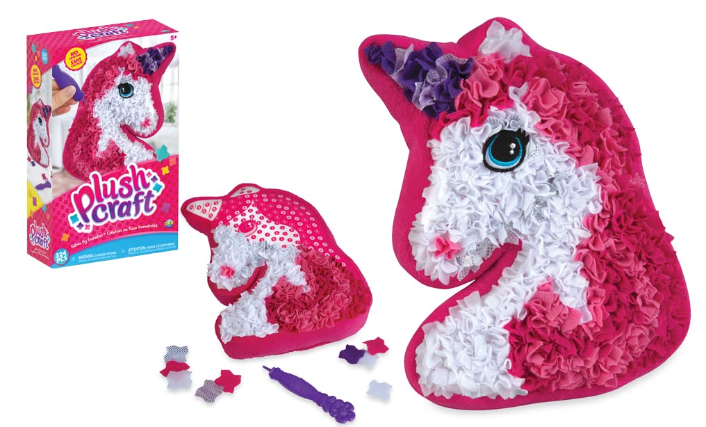 Foto 2 | Almohada Orb Plushcraft De Unicornio Diy Con 324 Piezas Para Niños Mayores De 5 Años - Venta Internacional.