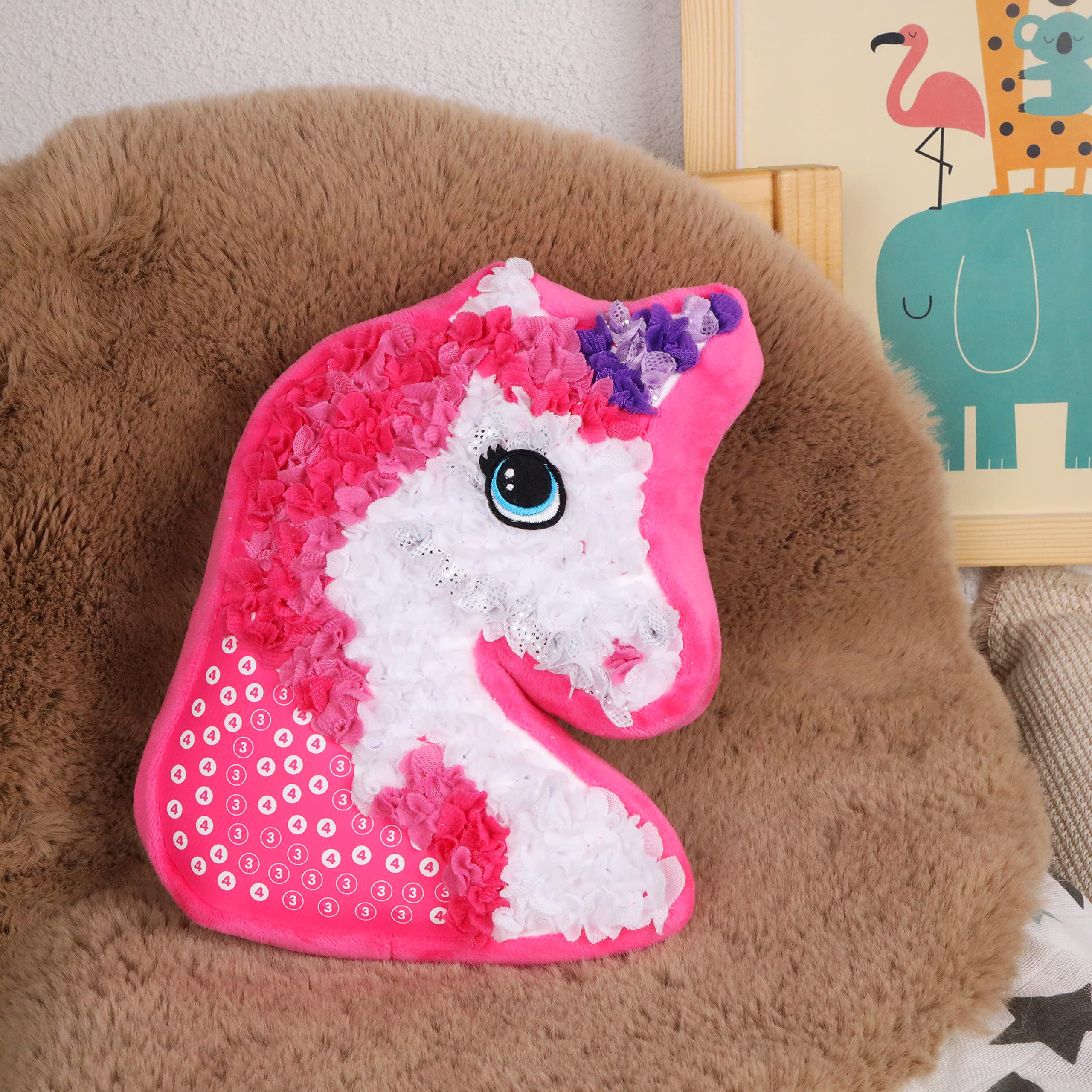 Foto 5 pulgar | Almohada Orb Plushcraft De Unicornio Diy Con 324 Piezas Para Niños Mayores De 5 Años - Venta Internacional.