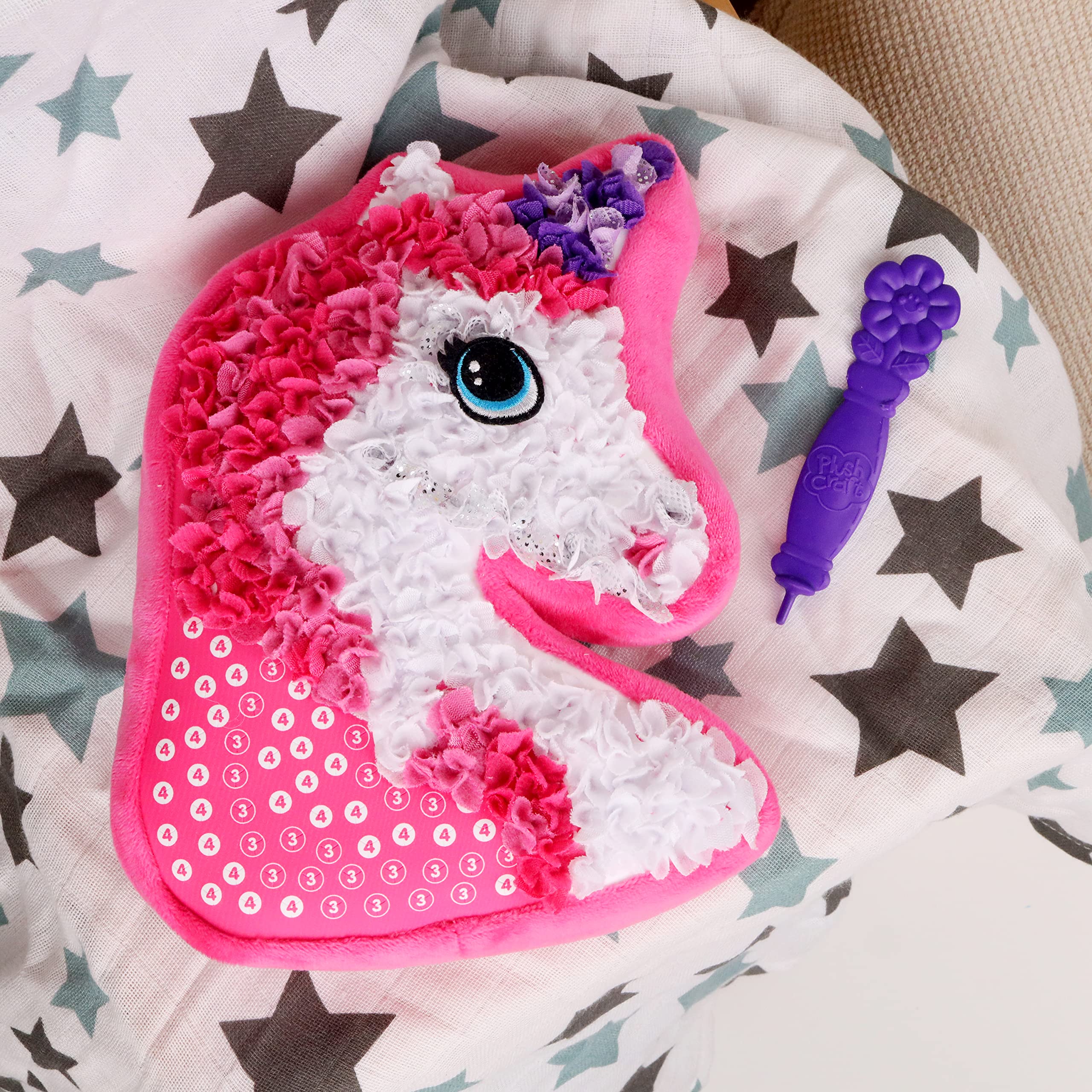 Foto 5 | Almohada Orb Plushcraft De Unicornio Diy Con 324 Piezas Para Niños Mayores De 5 Años - Venta Internacional.