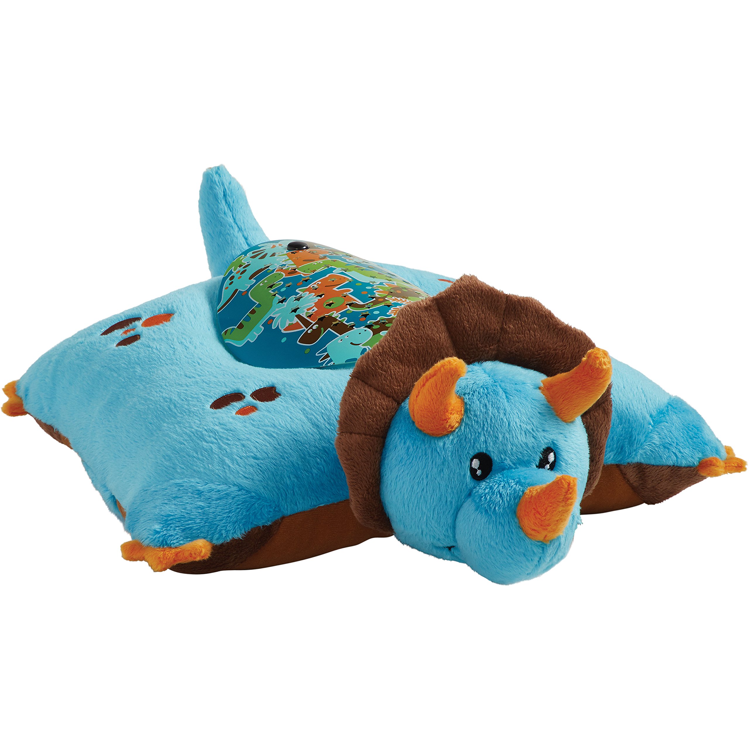 Foto 4 pulgar | Almohada De Peluche Pets Sleeptime Lites Blue Dinosaur - Venta Internacional.