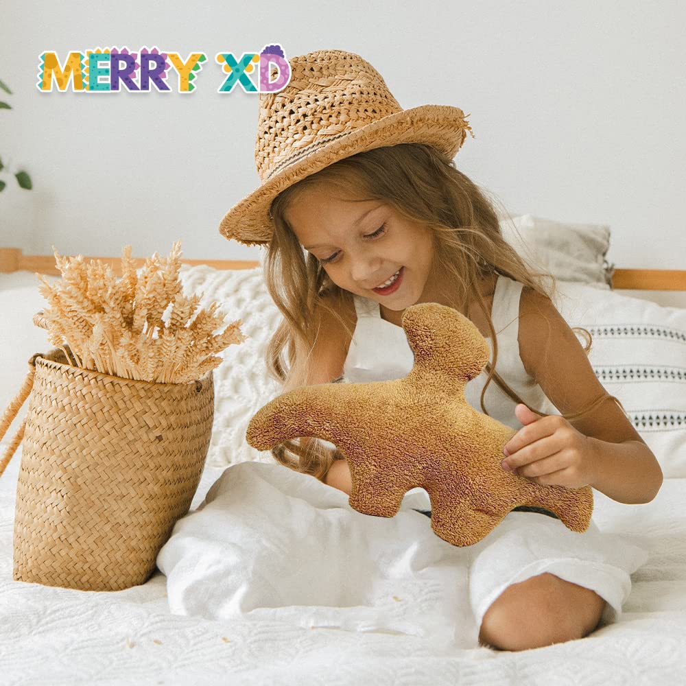 Foto 5 | Almohada De Felpa Merryxd Dino Nugget 48 Cm Funny Dino Chicken - Venta Internacional.