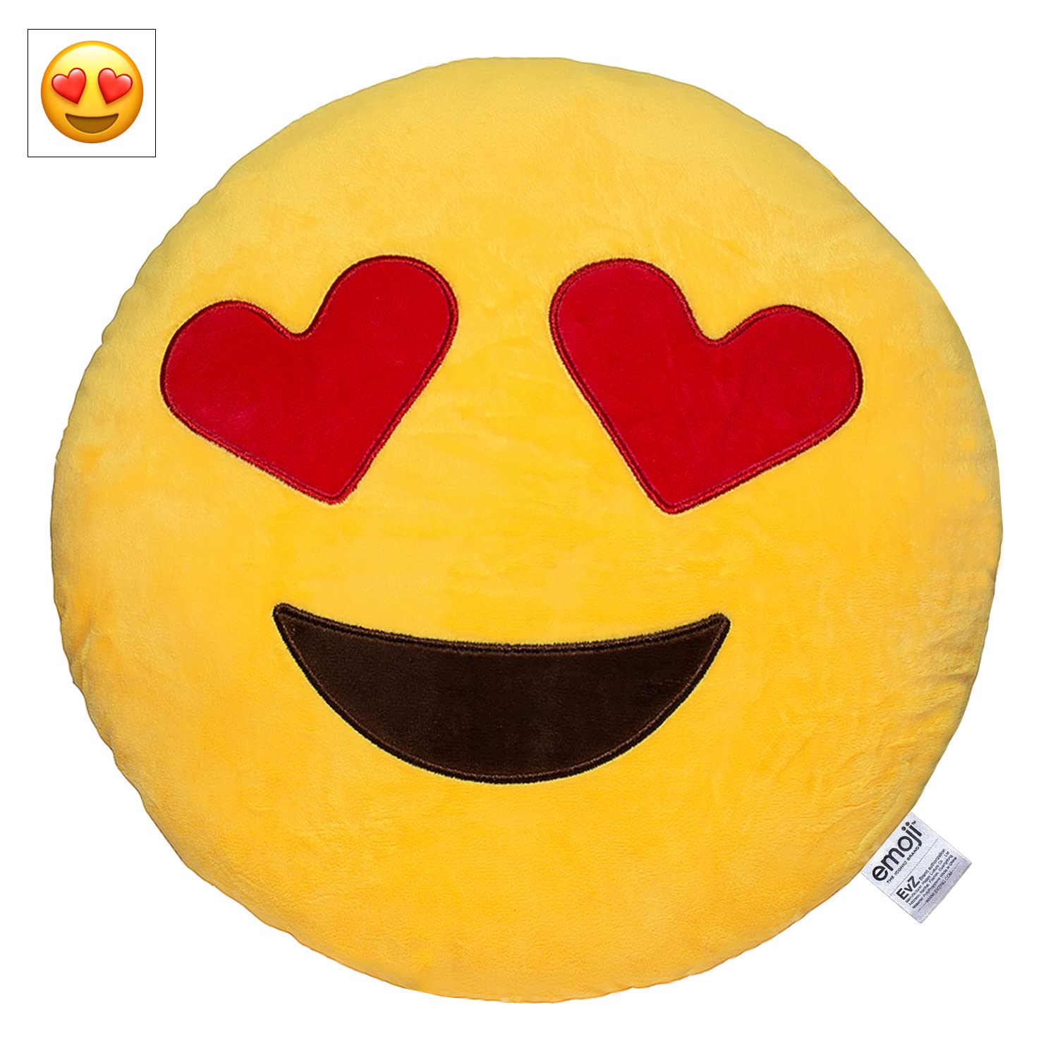 Foto 2 pulgar | Cojín De Relleno Con Emoticonos Con Forma De Corazón, Ojos Y Cara, 32 Cm - Venta Internacional.