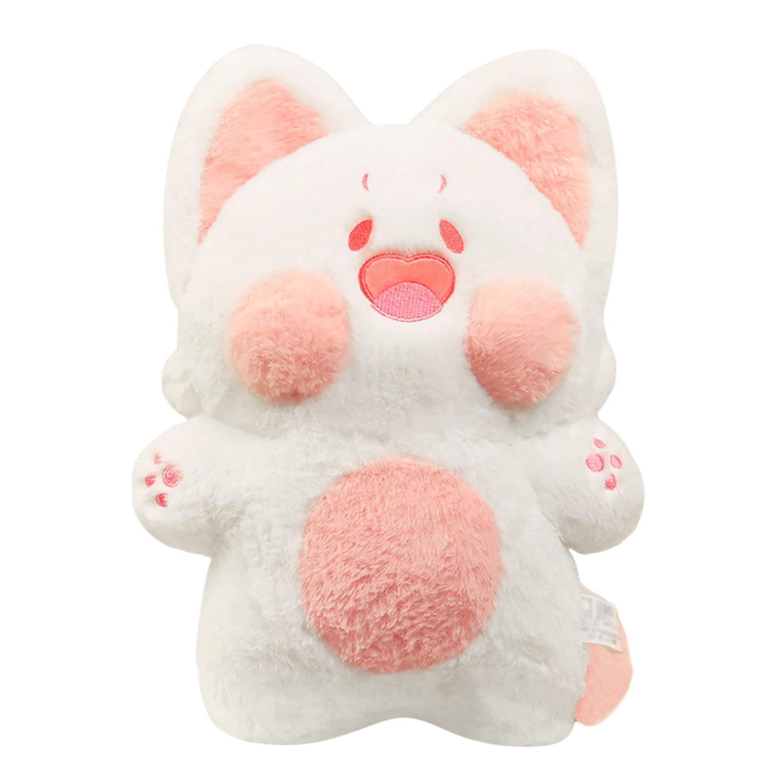 Foto 2 pulgar | Almohada De Felpa Con Forma De Gato Peachcat, Bonito Alfiler Con Forma De Animal De Peluche - Venta Internacional.