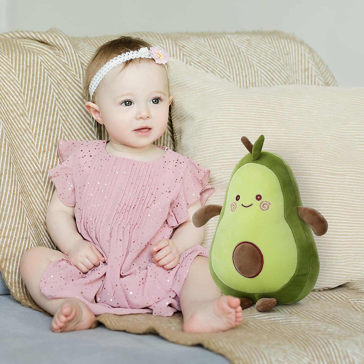 Foto 8 pulgar | Peluche Niuniu Daddy Con Forma De Aguacate, 30 Cm, Para Niños - Venta Internacional.