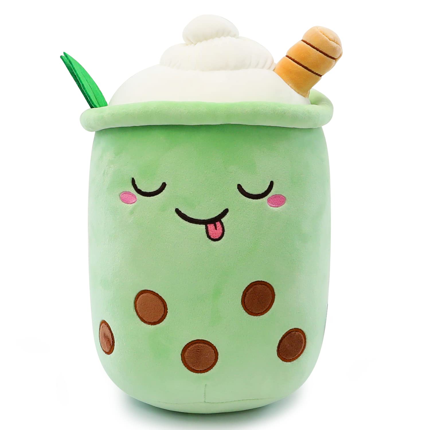 Peluche Maikerry Boba Milk Tea Green De 35 Cm Para Niños Y Adultos - Venta Internacional. $712