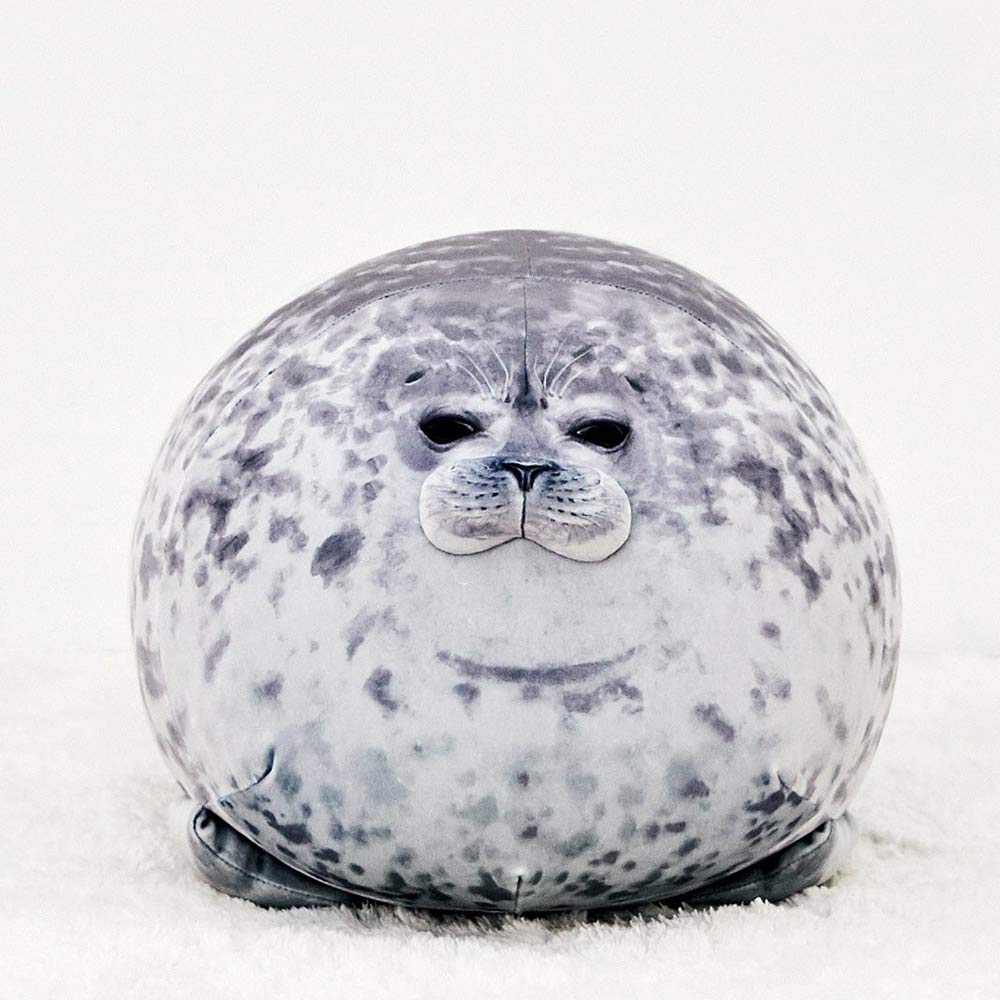 Foto 2 | Almohada Vhyhcy Chubby Blob Seal, Un Animal De Peluche Que Se Abraza Suavemente - Venta Internacional.