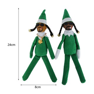 Foto 7 | Muñeco De Peluche De Elfo Navideño Para Decoración Del Hogar, 25 Cm - Venta Internacional.