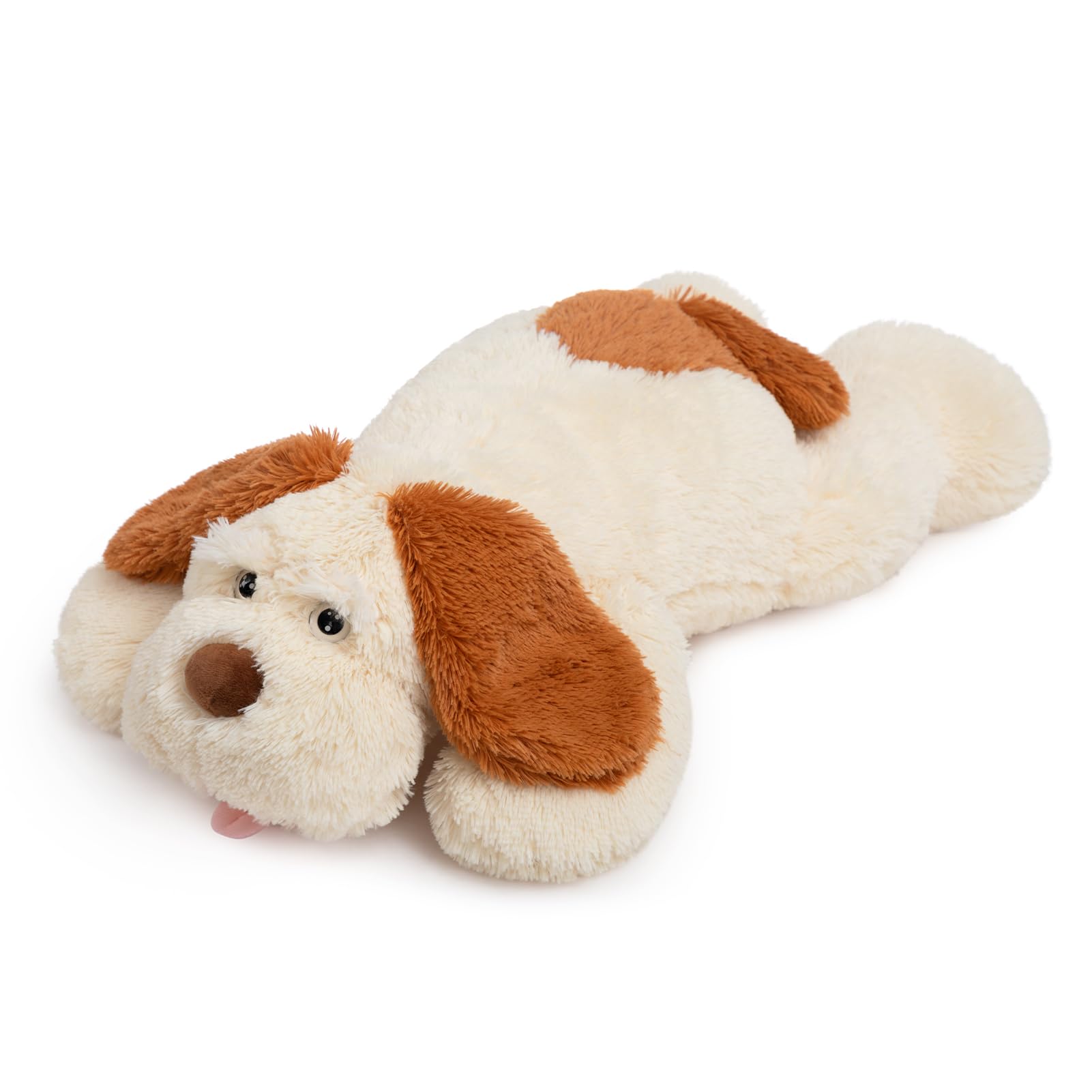 Foto 2 pulgar | Almohada De Peluche Para Perros Hollyhome Big Puppy 80 Cm, Color Beige - Venta Internacional.