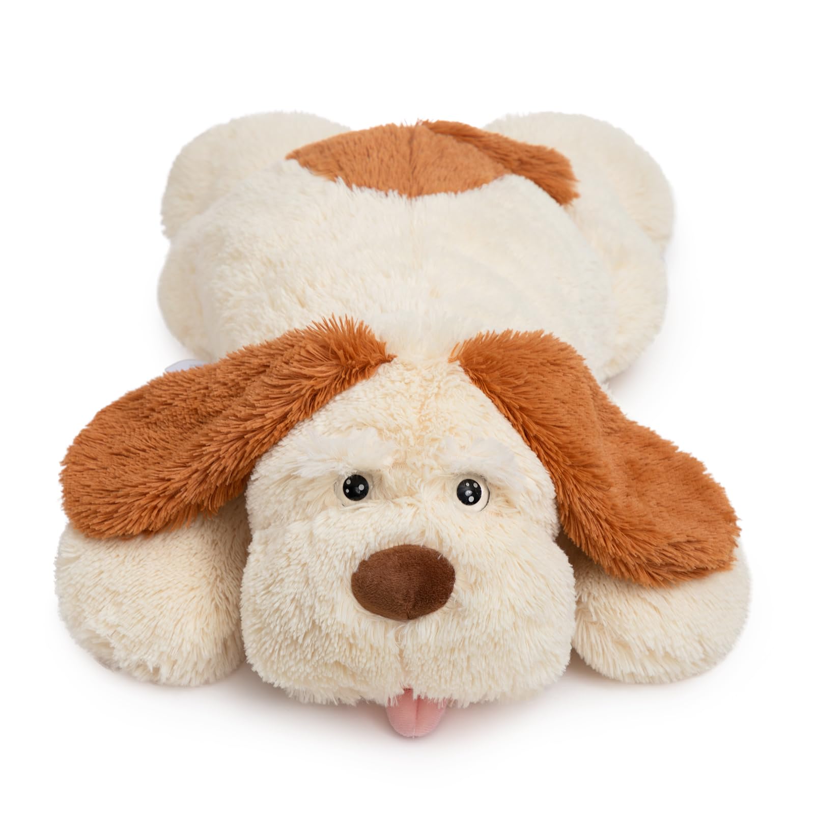 Foto 5 pulgar | Almohada De Peluche Para Perros Hollyhome Big Puppy 80 Cm, Color Beige - Venta Internacional.