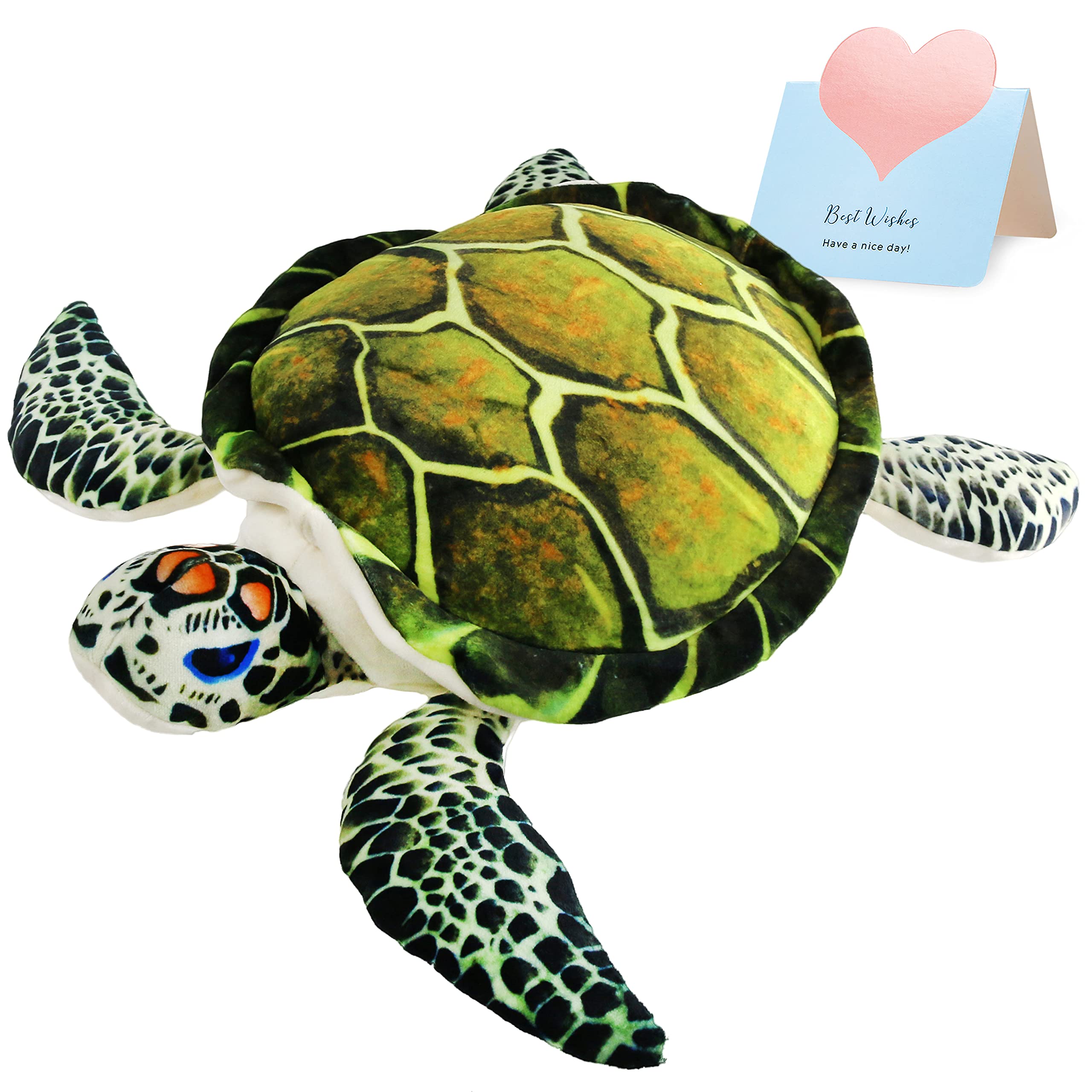 Foto 2 pulgar | Almohada De Peluche Con Forma De Tortuga Marina De Peluche, 45 Cm, Para Niños De 1 Año O Más - Venta Internacional.