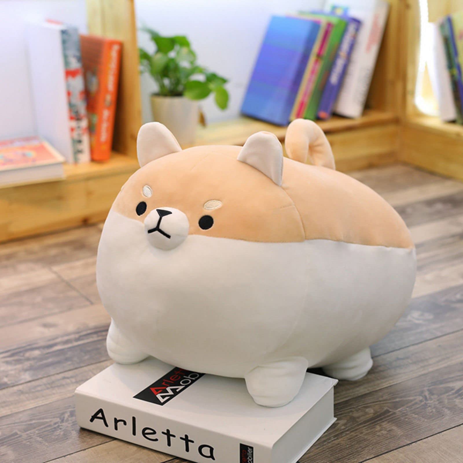 Foto 4 pulgar | Almohada De Peluche Vhyhcy Con Forma De Animal De Peluche Shiba Inu Corgi Dog, 20 Cm - Venta Internacional.