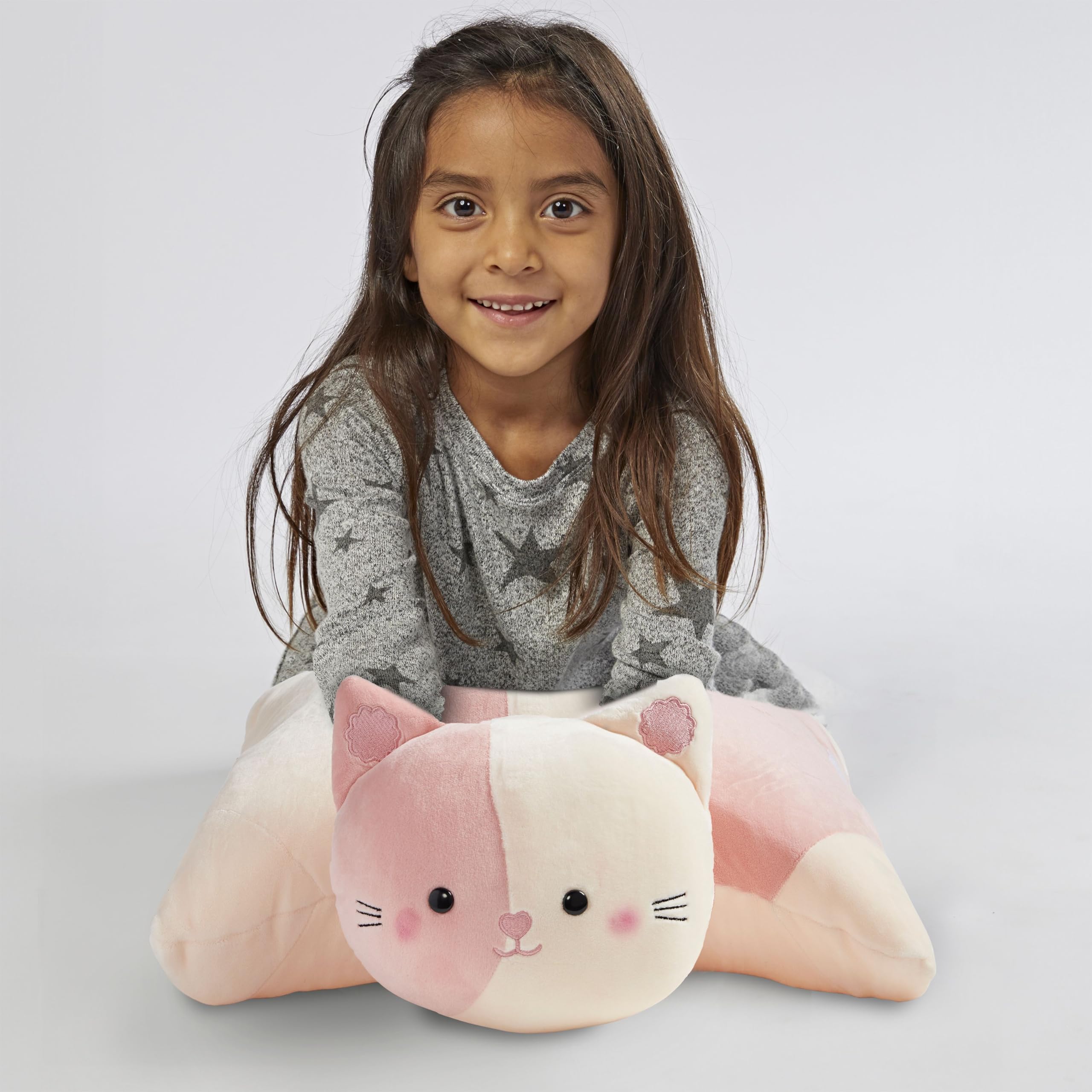 Foto 4 pulgar | Almohada De Felpa Pets Puff Emma The Cat Para Niños Y Adultos - Venta Internacional.