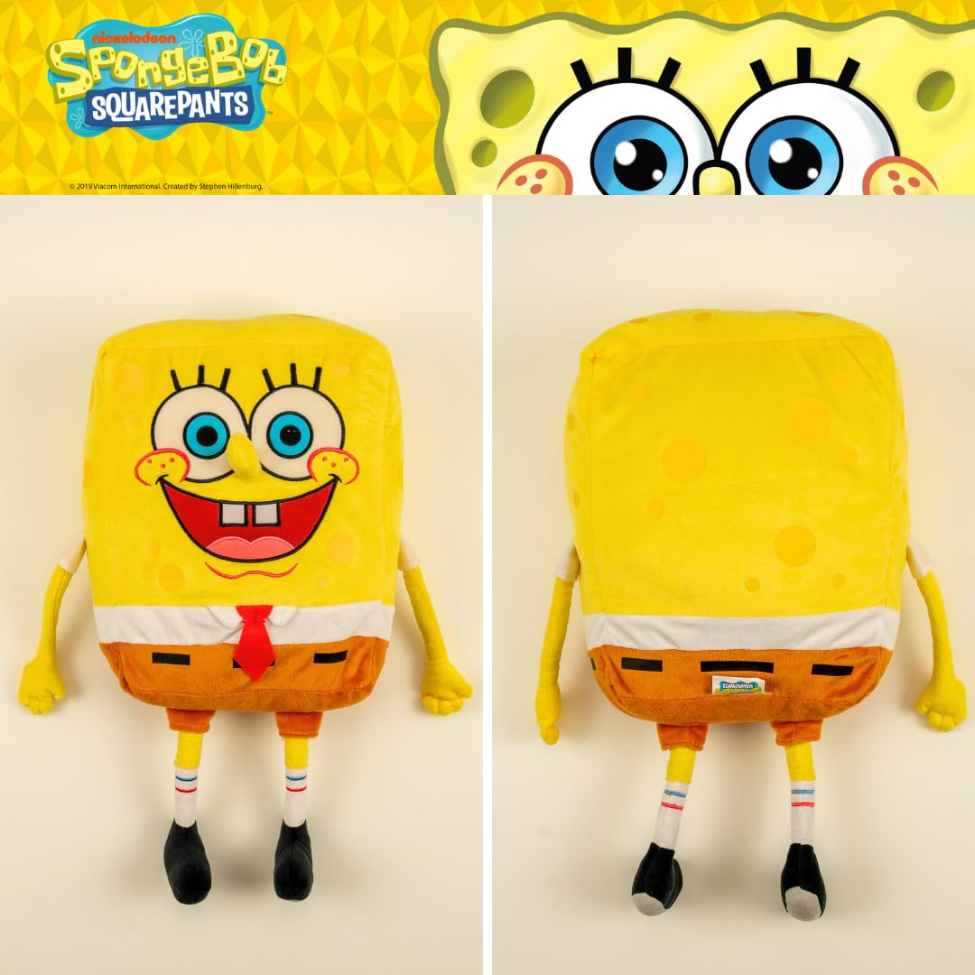 Foto 5 pulgar | Pañuelo De Peluche Cuddle Pillow Buddy Franco Bob Esponja - Venta Internacional.